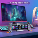 Times Gate Pixel Art Gaming Setup Clock with Smart App Control