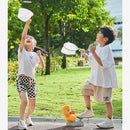 Flying Disc Saucer Foot Launcher Toy For Kids
