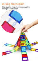 Magnetic Building Blocks, DIY Construction Set for Kids, Magnetic Tiles For Children