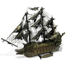 The Flying Dutchman DIY Model Metal Pirate Ship Building Kits