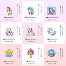 Cute Unicorn Cartoon Graffiti Sticker Pack for Kids 50pcs