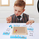 Wooden Multiplication Math Board Game - Educational Toys