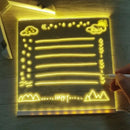 Colorful LED Drawing Board Night Light