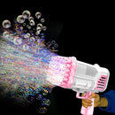 Automatic Bubble Gun Rocket - Bubbles Machine Gun 36 Holes