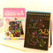 Rainbow Scratch Art Drawing Book With 1 Stylus Drawing Book Painting Drawing Toys Sensory Early Education Toys For Kids