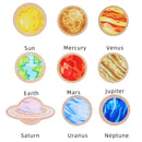 Wooden Solar System Puzzle - Educational Toys for Kids