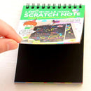 Rainbow Scratch Art Drawing Book With 1 Stylus Drawing Book Painting Drawing Toys Sensory Early Education Toys For Kids