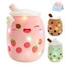 Milk Tea LED Light - Night Light Doll Plush Toy