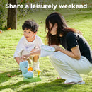 Flying Disc Saucer Foot Launcher Toy For Kids