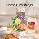 Flower Building Blocks Creative Children's Educational Building Bricks Toys
