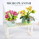 Mini Building Blocks Flowers DIY Plant Bouquets