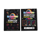 Magic Rainbow Scratch Paper Note Pad Kit