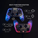 GameSir T4 Kaleid Gaming Controller Wired Gamepad with Hall Effect