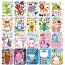 Make A Face Stickers DIY Art Craft For Kids - Make Your Own Stickers