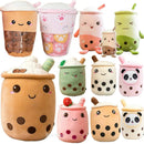 Cute Boba Milk Tea Plushie Soft Plush Toy