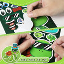 Make A Face Stickers DIY Art Craft For Kids - Make Your Own Stickers