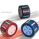 3D Cylinder Magical Bean Rotating Slide Puzzle Cube Toy