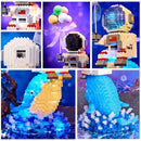 NEW Astronaut Building Blocks With LED Light Mini Bricks