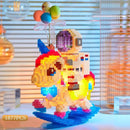 NEW Astronaut Building Blocks With LED Light Mini Bricks