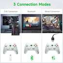 Pro Bluetooth Gaming Controller, Easy SMX 9013 2.4G Wireless Joystick Gamepad