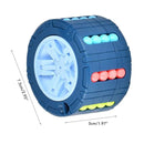 3D Cylinder Magical Bean Rotating Slide Puzzle Cube Toy