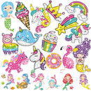 Diamond Painting Sticker Kits for Children Easy DIY Cartoon Stickers