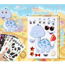 Make A Face Stickers DIY Art Craft For Kids - Make Your Own Stickers
