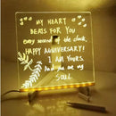 Colorful LED Drawing Board Night Light