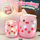 Milk Tea LED Light - Night Light Doll Plush Toy