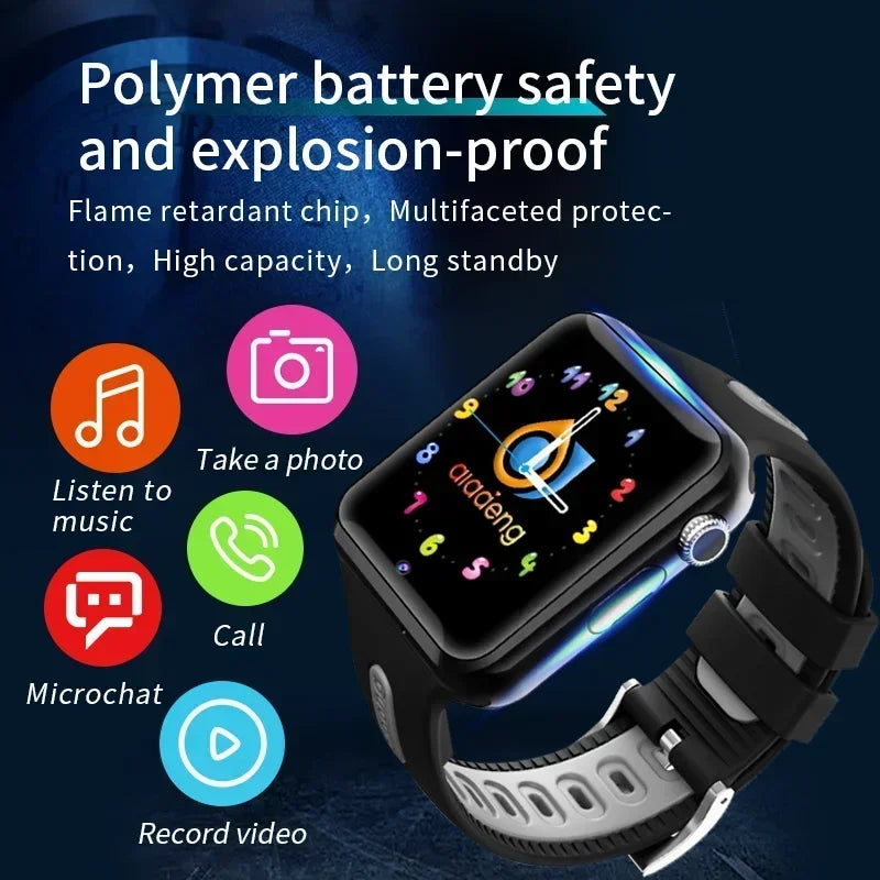 Smart GPS Tracer Location Tracker Touch Screen Wristwatch for Kids