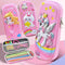 Kawaii 3D Pencil Case Unicorn EVA Large Capacity Waterproof Light Pencil Box for Student School Supply Stationery bag