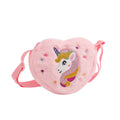 Lovely Heart Shape Unicorn Handbag For Girls - Mini Purse