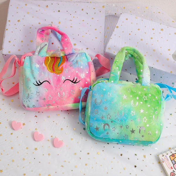 Happy Unicorn Handbags For Girls - Small Purse