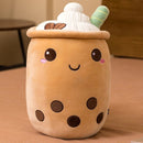 Cute Boba Milk Tea Plushie Soft Plush Toy