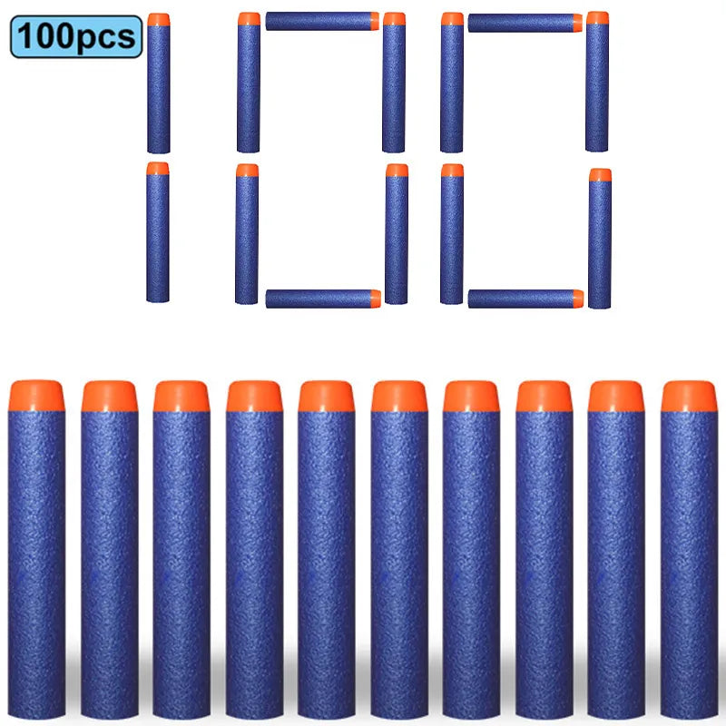 Nerf Soft Bullets Darts  With Different Color Packs For NERF N-Strike Blasters