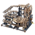 Marble Run Wooden Puzzle DIY Model Building Block Kits