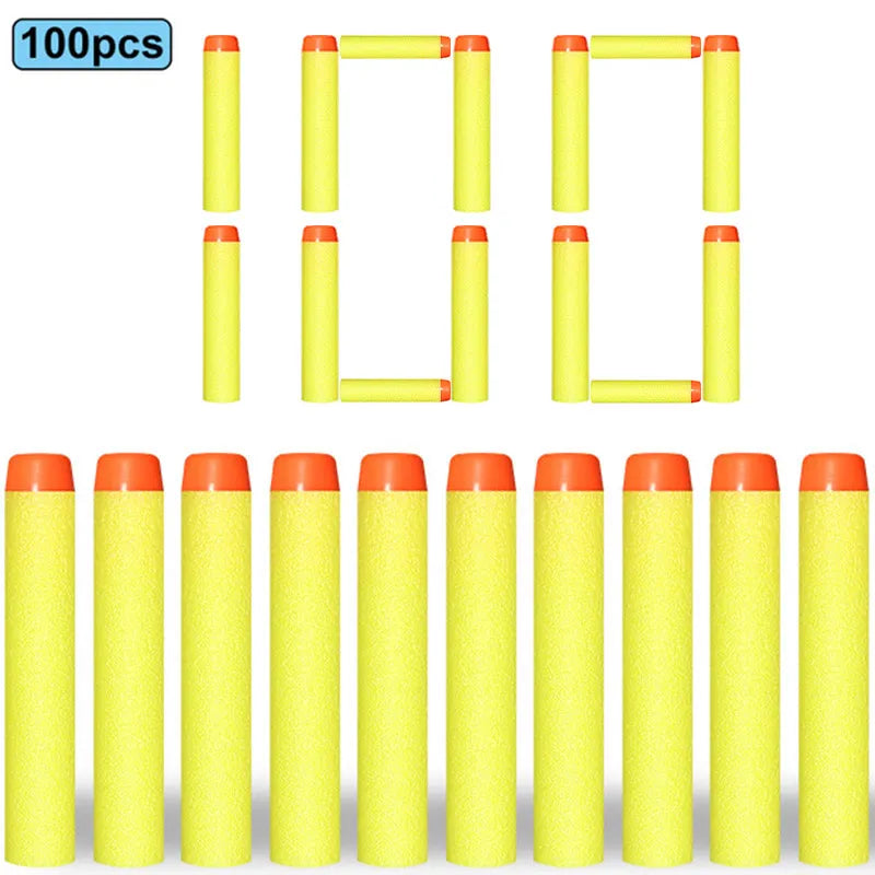 Nerf Soft Bullets Darts  With Different Color Packs For NERF N-Strike Blasters