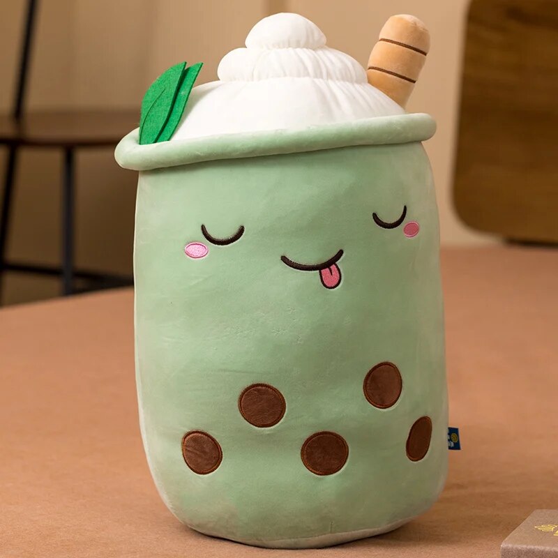 Cute Boba Milk Tea Plushie Soft Plush Toy