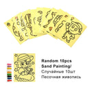 Magic Scratch Art Doodle Pad Sand Painting Cards