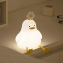 Cute Duck Night Light Rechargeable Sleeping Lamp For Kids