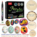 Acrylic Marker Painting Pens For Art Rock Painting, Card Making, Stone, Ceramics