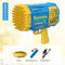 Automatic Gatling Bazooka Electric Bubble Machine Gun With Light - Outdoor Toys