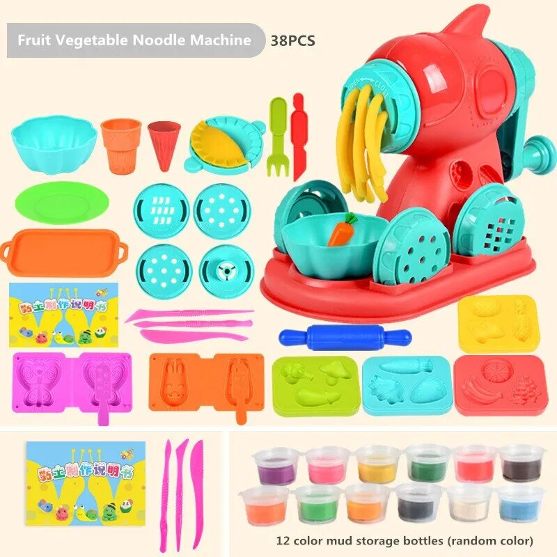 Creative DIY Clay Toys Food Making