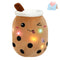 LED Light Milk Tea Doll Plush Toy