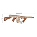 Rokr 3D Puzzle Thompson Submachine Gun Model Building Kit Toys