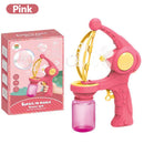 Large Bubble Making Soap Blowing Bubble Gun Toy - Bubble Gun Machine For Outdoors