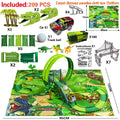 Dinosaur Railway Track Set For Kids