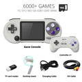 Data Frog Portable Handheld Game Console 6000 Retro Video Games