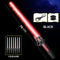 NEW Retractable Light Saber Colorful Glowing Sword