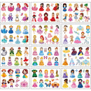 Fake Temporary Cartoon Tattoo Stickers For Kids 12 Pack | Cartoon Body Art Collection